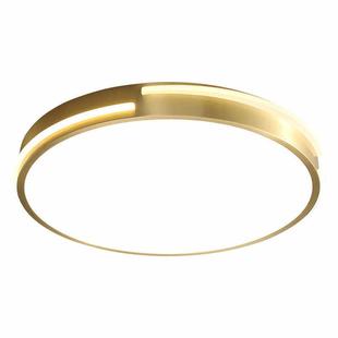 简约现代卧室吸顶灯全铜大气客厅灯具北欧风格 led超薄房间阳台灯