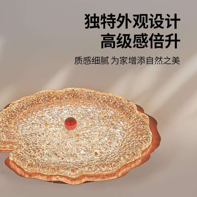 2025新款轻奢大气树脂卧室灯吸顶灯全光谱儿童房灯书房灯中山灯具