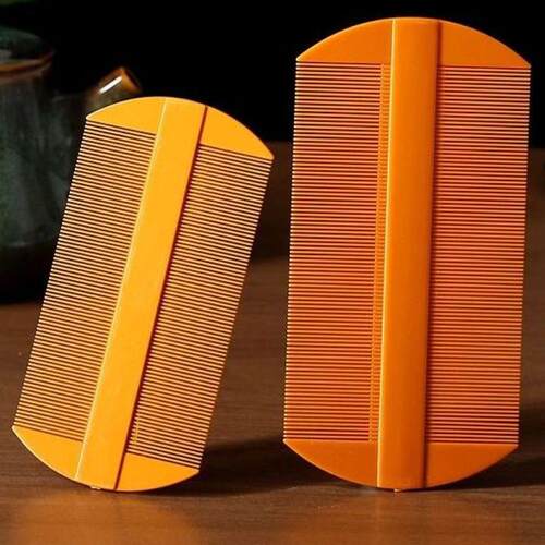 Fine-toothed comb for removing dandruff, ultra-dense lice eg