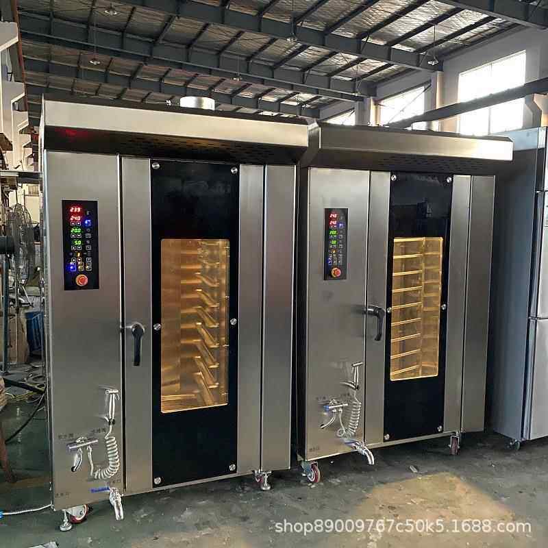 商用面包房热风旋转炉大容量电烘焙箱蛋糕蛋挞烘烤炉定制12盘
