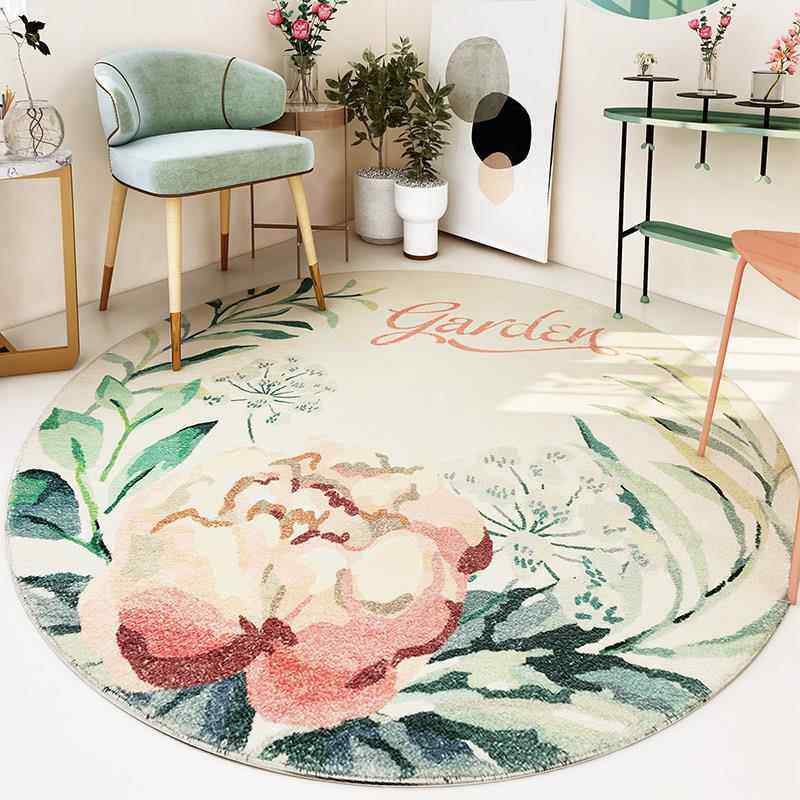 高档大江地垫日系形风客厅卧室圆沙床边地板垫家子用发茶几耐脏垫,居家布艺,地毯,淘宝优惠券,粉丝福利购,淘宝优惠卷