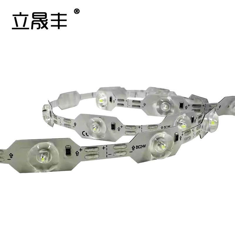 led漫反射广角度透镜灯带12VS型高亮可折弯迷你平面发光大字灯条