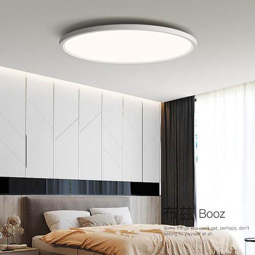 卧室灯超薄简约现代护眼防眩光LED房间灯书房灯儿童房主卧吸顶灯