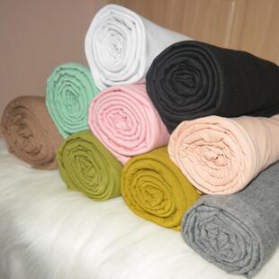 高档莫代尔棉面料服装布料亲肤弹力针织布料T恤汗衫连衣裙打底料