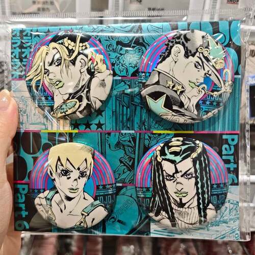 JOJO的奇妙冒险原画着色组第六部石之海stone ocean 爱梅斯日谷底