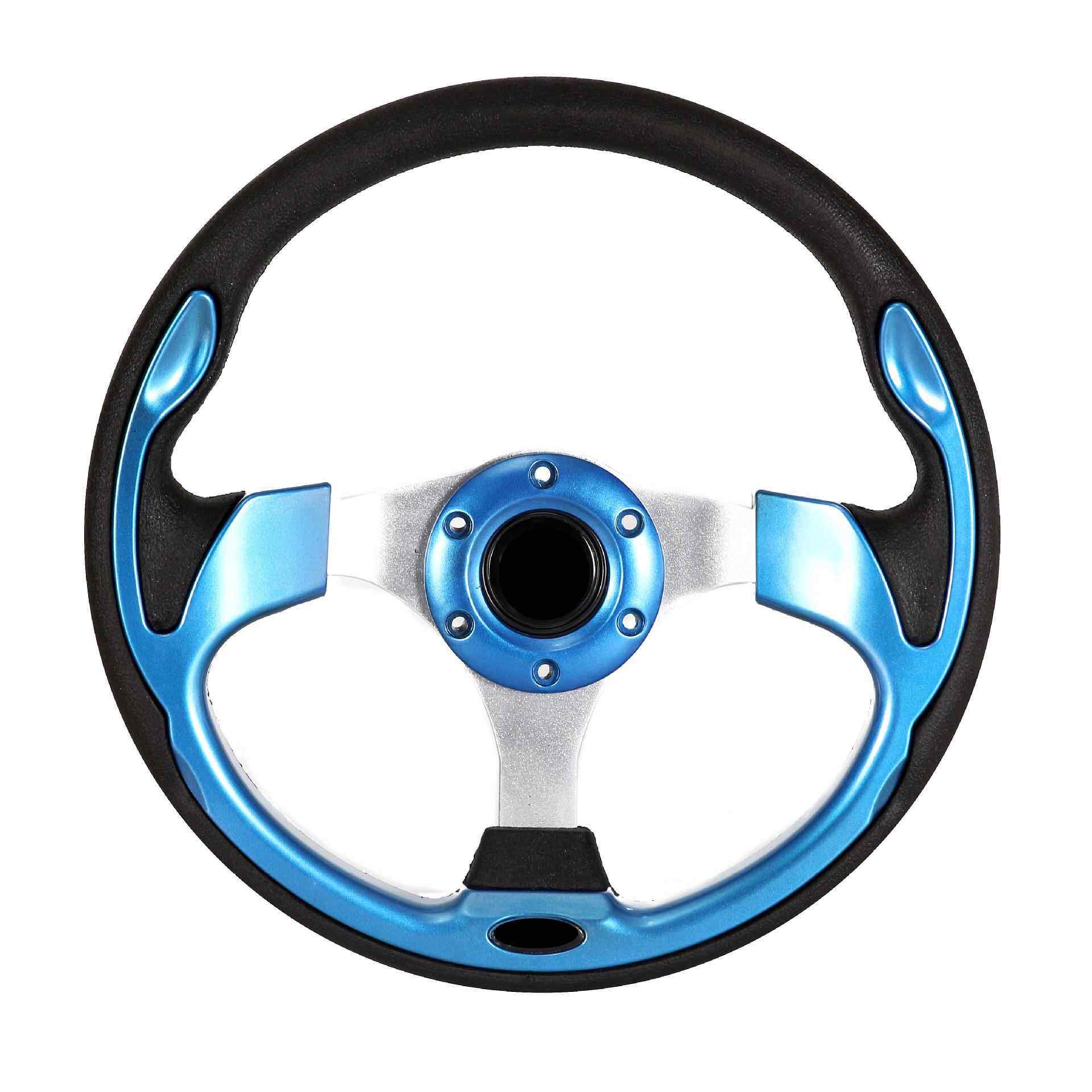 仿赛车方向盘 通用PU方向盘 汽车改装方向盘厂家直销 13寸