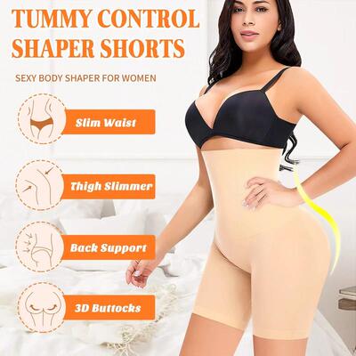 Tummy Control Shapewear Shorts for Women High Waisted Body