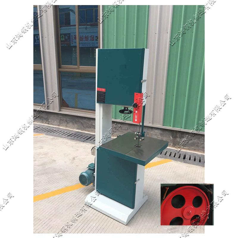 立式小型半自动木工带锯机实木家具木工设备开料锯圆木四方木