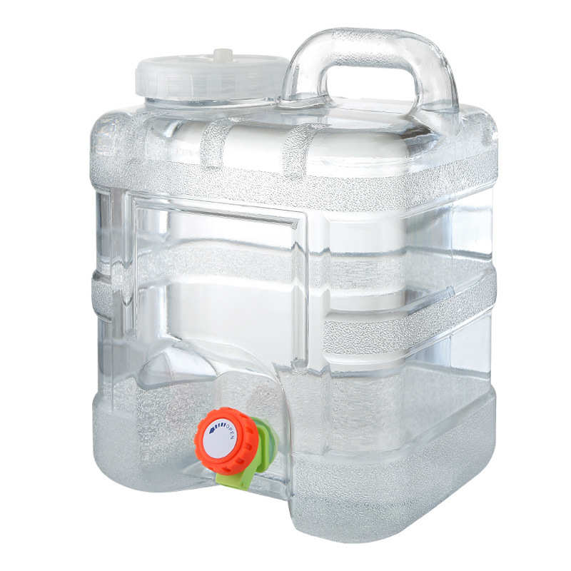 户外车载PC水桶储水箱白色透明家用储水用纯净饮水桶装水桶大容量