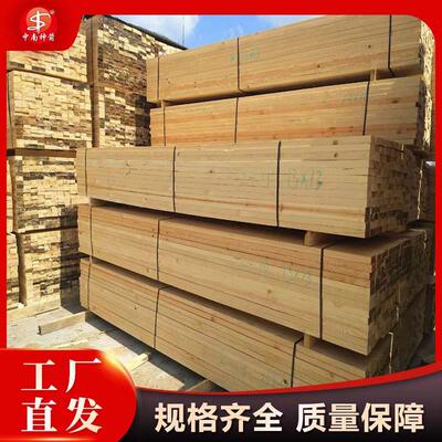 广西木跳板规格齐全 可存放时间长 工程工地机器设备垫木方木