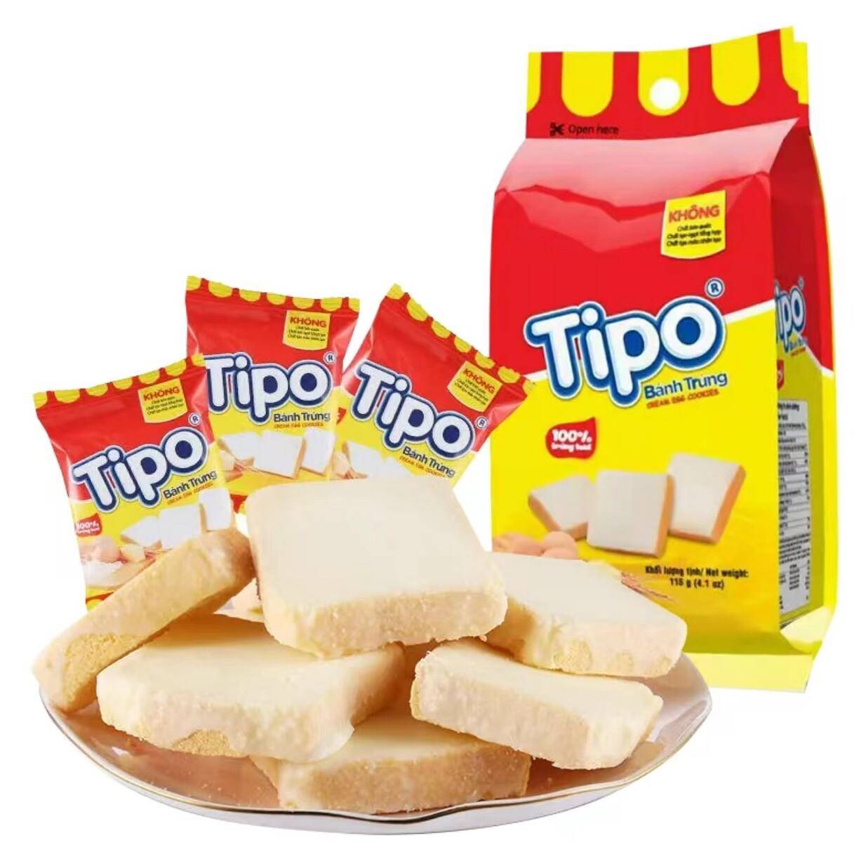 Tipo面包干原味鸡蛋牛奶味糕点早餐下午茶办公室饼干零食