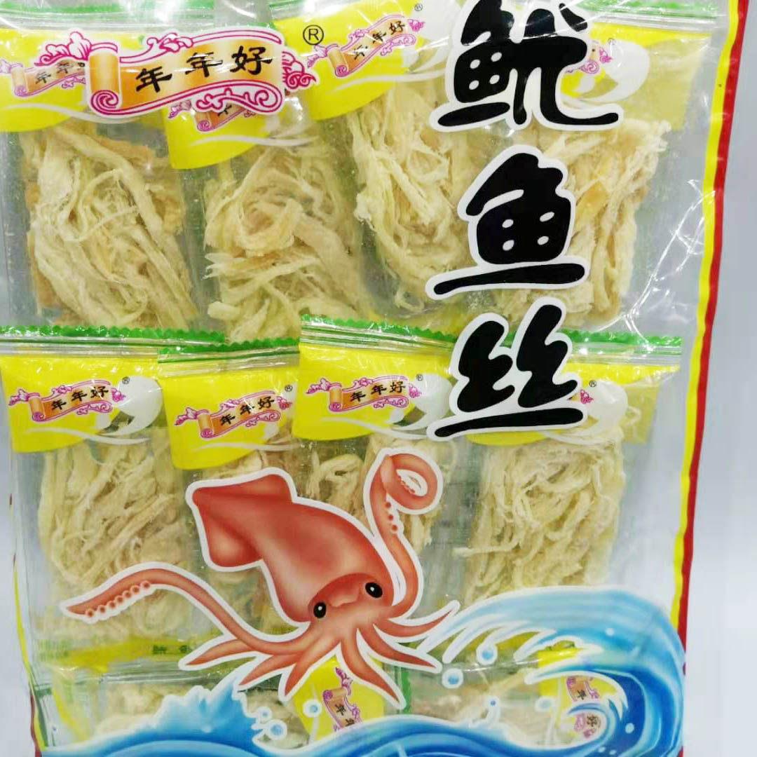 手撕鱿鱼条100克鱿鱼须丝海味零食即食小鱿鱼干 干特产小吃网红