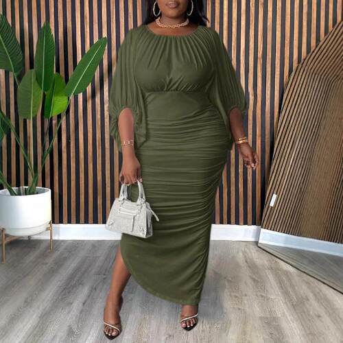 Color Dress Casual Chic Daily Wear Women Clothing Spring