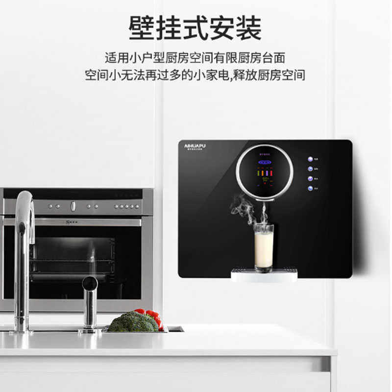 爱华普直饮水机家用壁挂加热一体机ro反渗透自来水厨房过滤净水器
