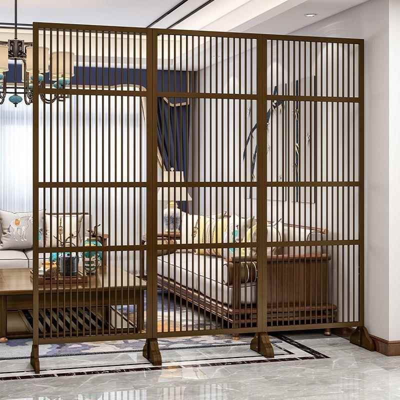 新物中式入玄关格柜客厅无品牌/隔断屏风置架简约现代进门遮挡栅