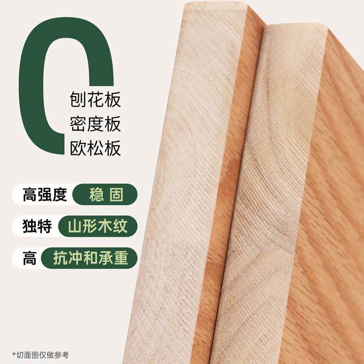 实木床现代简约1.5米双人1.8米经济型加厚1.2m主卧家用简易单人床
