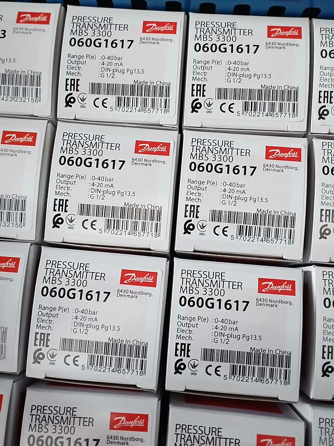 丹佛斯压力传感器060G1617全新原厂件现货议价