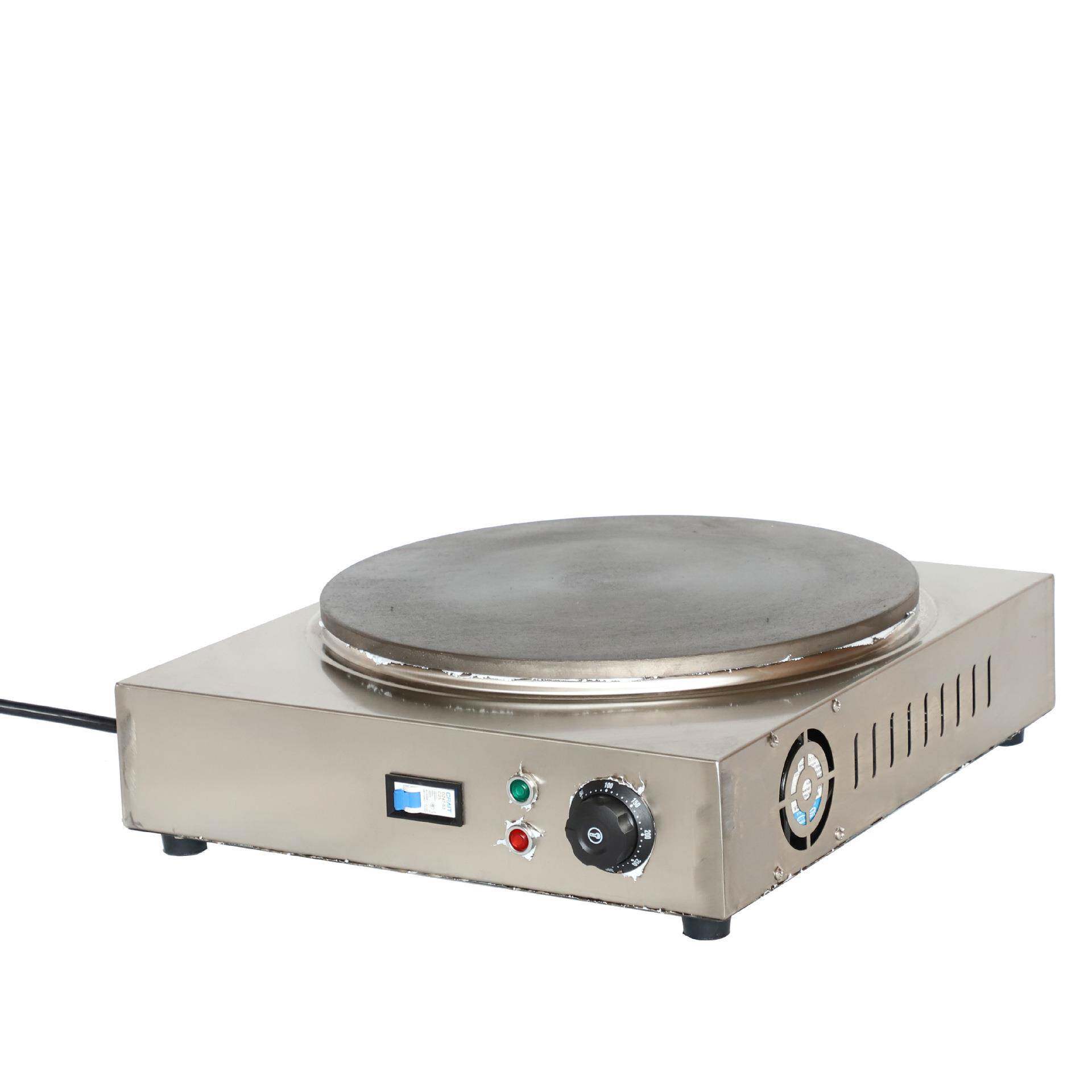 现货单头电班戟炉煎饼果子煎饼机商用地摊小型电饼铛班煎饼机