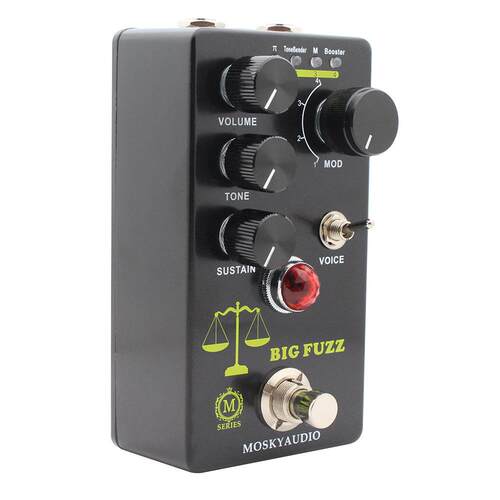 MOSKYAUDIO 乐器吉他效果器BIG FUZZ 法磁效果器