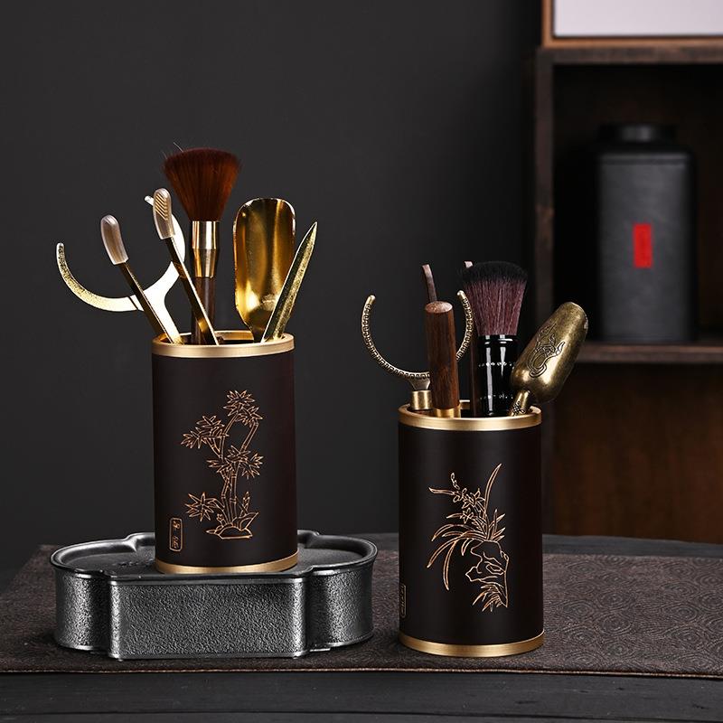 电木茶道六君子套装家用办公室客厅功夫茶道配件大全泡茶工具茶具