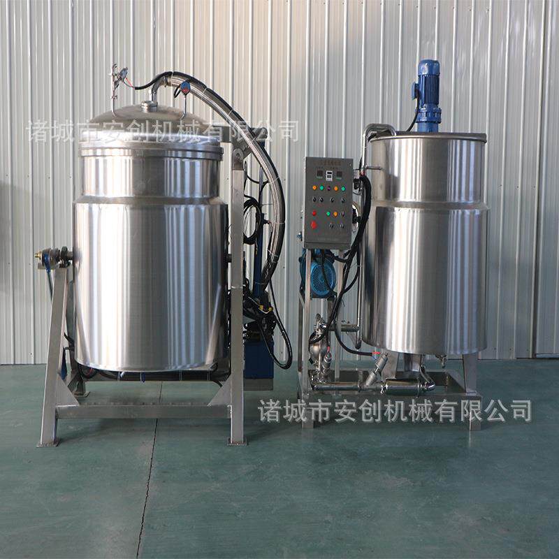 黄桃真渍空负压浸速糖锅 果脯蜜饯快渗空糖设备 空心山楂真TGK浸