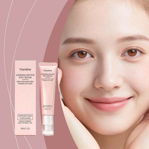 VIARELINE Ginseng Radiance Eye Cream - Gently Nourishes and