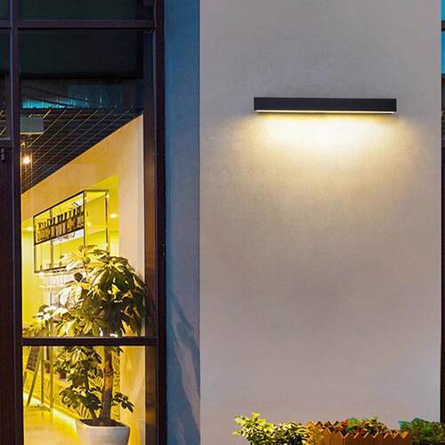 DLM-BD25led户外壁一型店铺门灯头招牌洗墙字室外庭院灯阳台防水