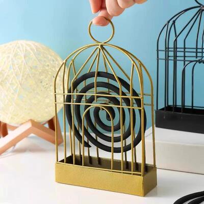 Creative Mosquito Coil Holder: Hanging Fireproof Outdoor Met