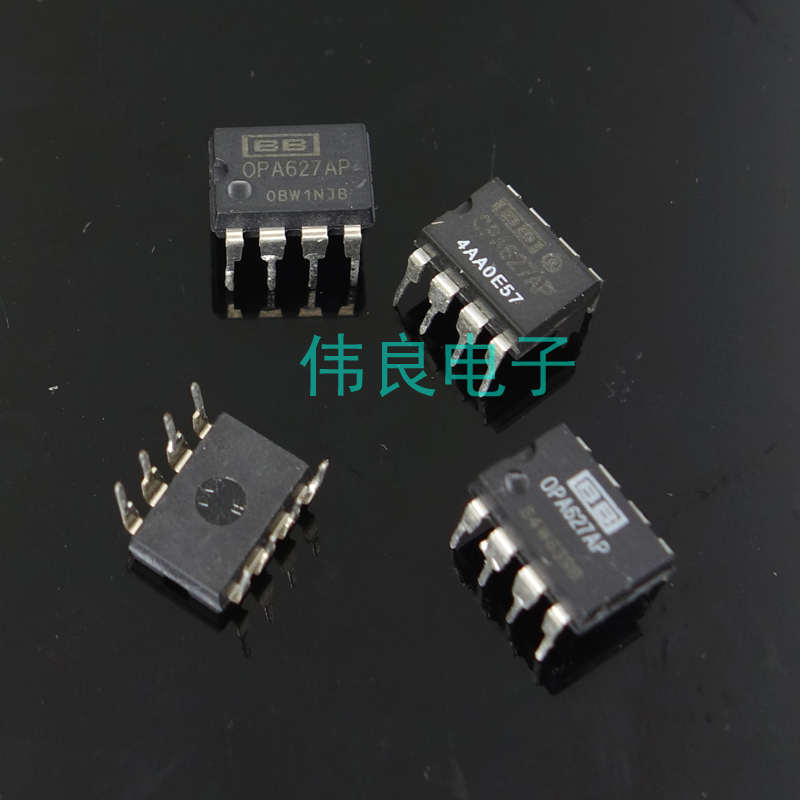 OPA627AP真品 底部带产地 单运放 原厂原字拆机 BB进口8直插脚