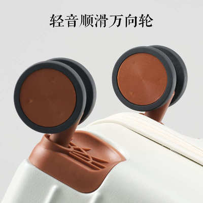 宽拉杆行李箱前置开口大容量20寸登机密码箱万向轮学生旅行拉杆箱