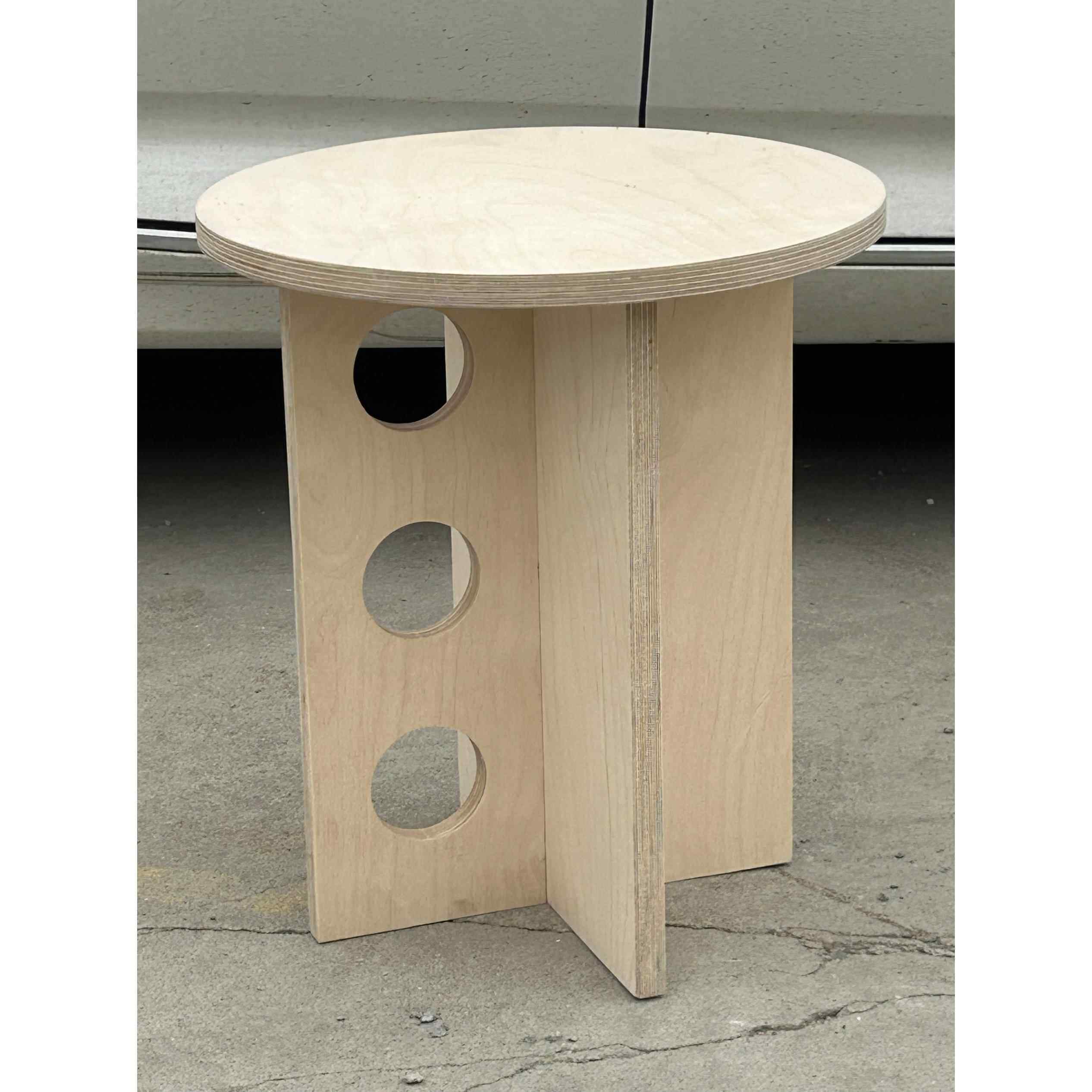 定制DIY海洋板餐桌子座椅坐板凳子圆椅子咖啡桌中古实木多层茶几