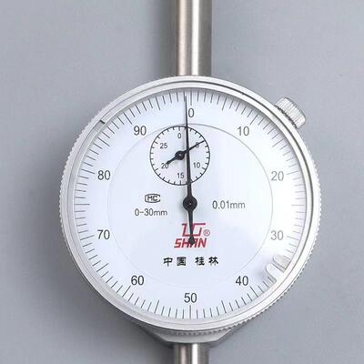 经销供应 原装桂林量具SHAN牌 大量程百分表 桂量百分表 0-30mm