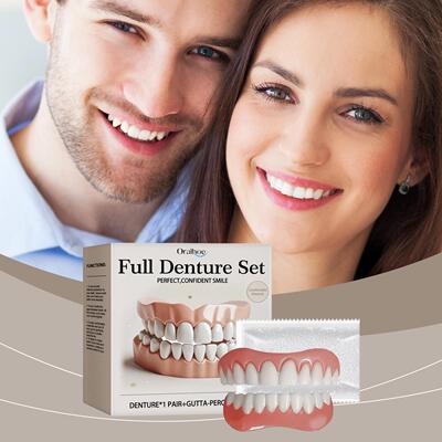 ORALHOE Denture Enhancement Kit - Teeth Beauty Set for Impro