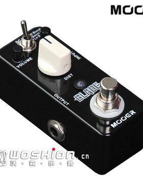 MOOER魔耳Blade重金属失真单块效果器模拟单块效果器