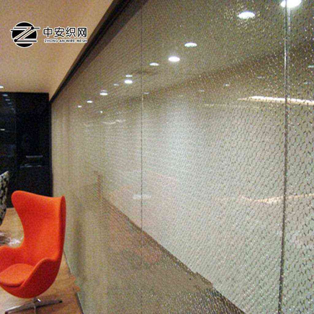 新款直销隔断屏风环形金属装饰网 不锈钢镀钛金属装饰网帘