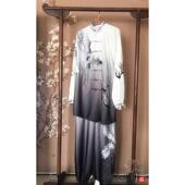 新款 渐变色重工刺绣太极拳服武术极蕾表演服服刺绣 马太服男女新款