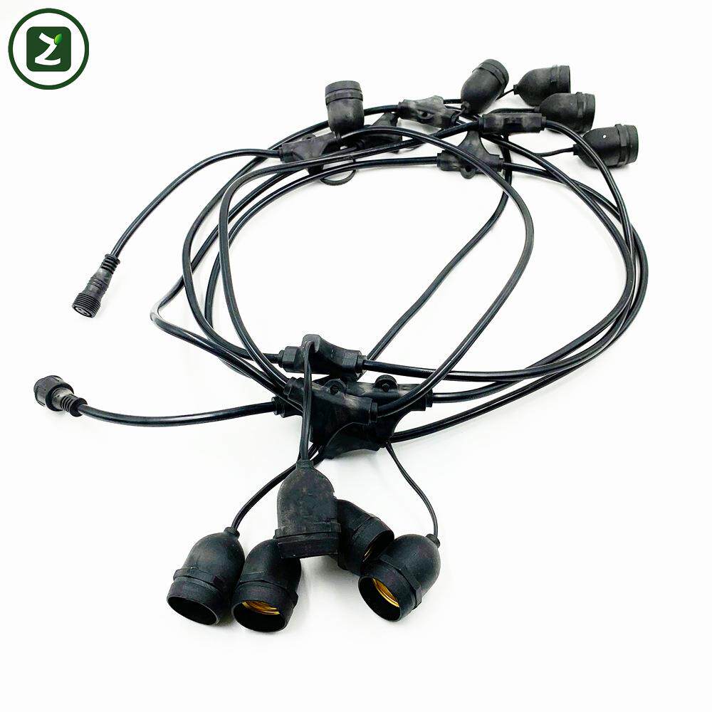 户外防水灯串10灯20灯户外防水跑马led灯串圣诞婚礼节日装饰