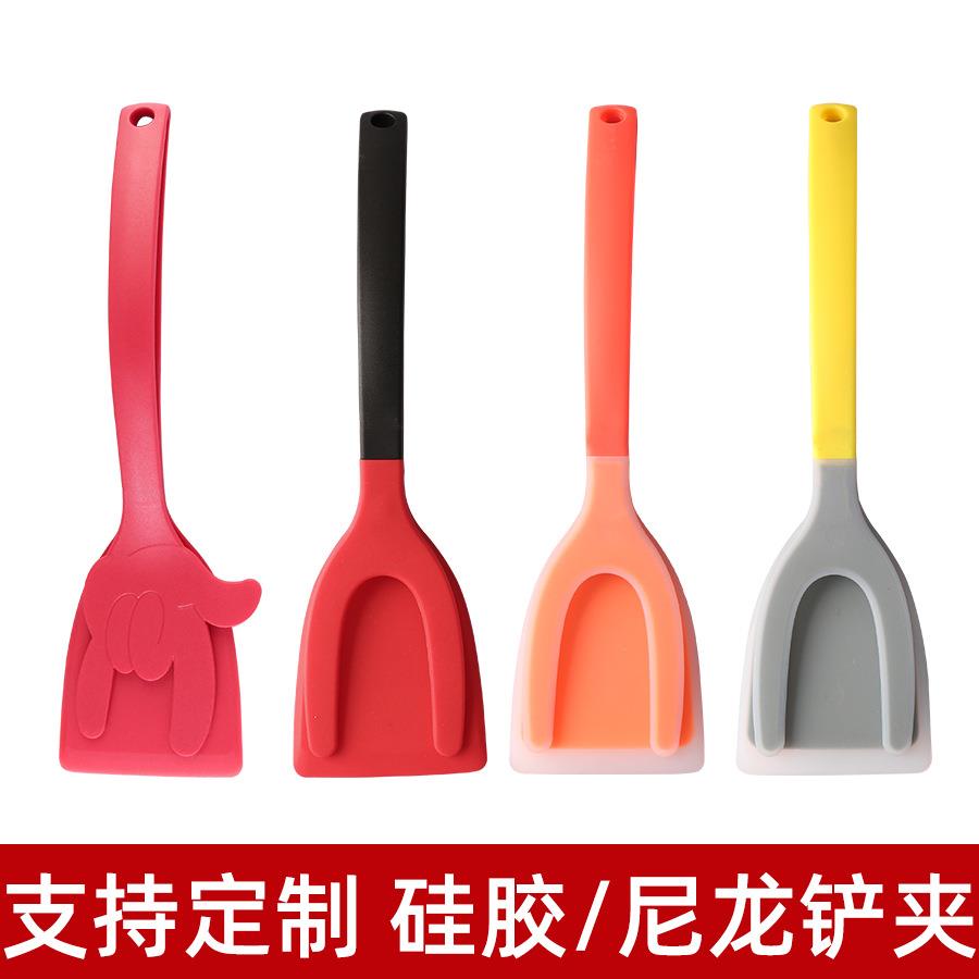 手指创意尼龙煎铲夹沙拉夹牛排煎铲不粘锅煎鱼铲多功能食物夹