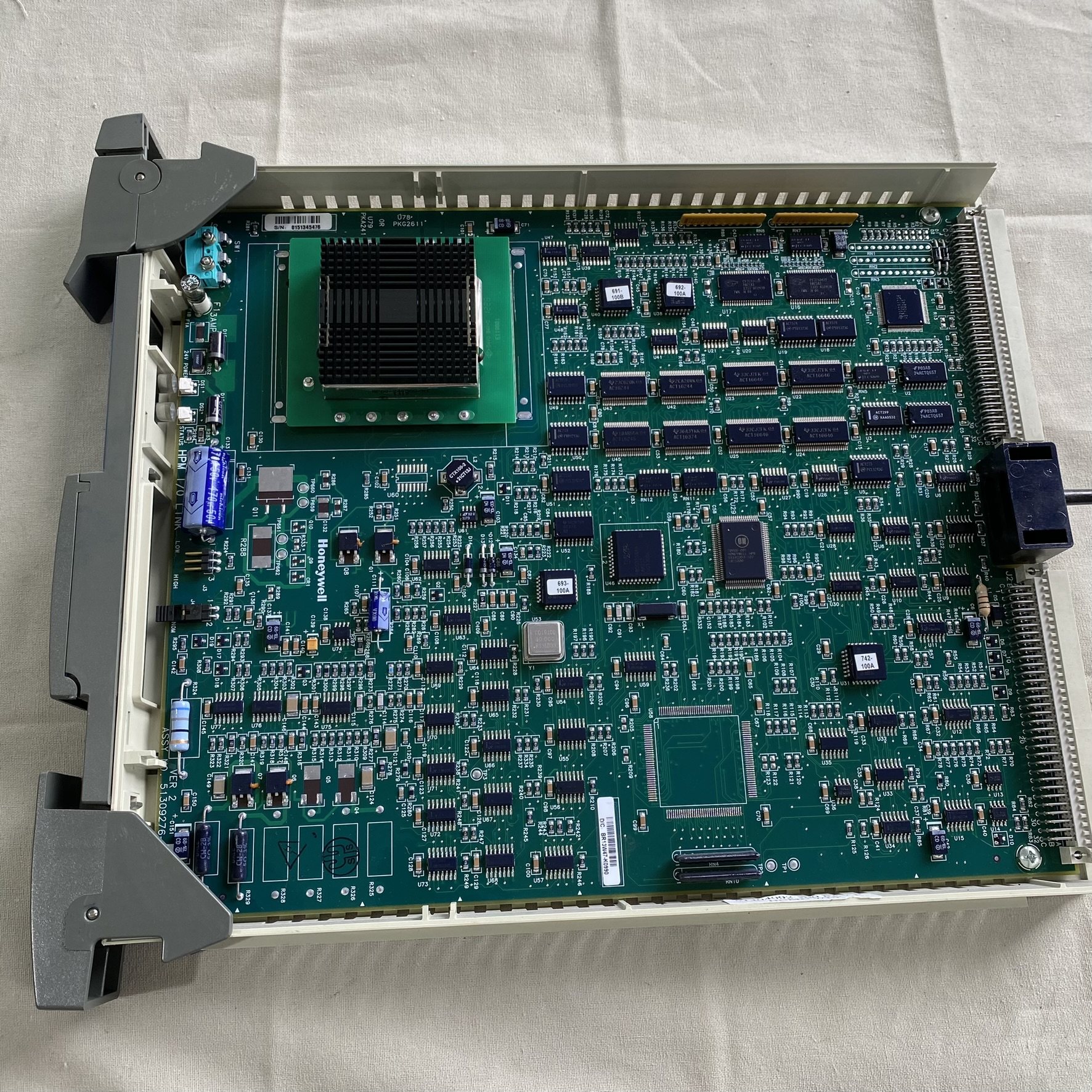 霍尼韦尔工控板 51404092-200 REV F，全新未