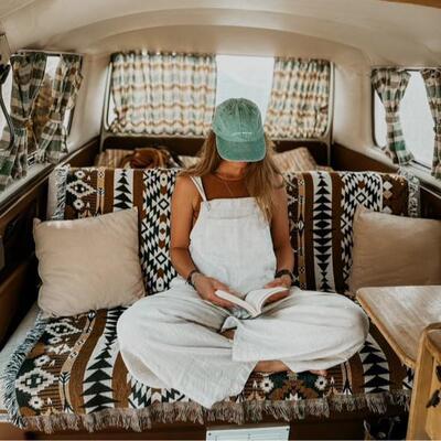 Vanlife blanket 徒步毯子毛毯盖毯 户外 沙漠 房车旅行毯子