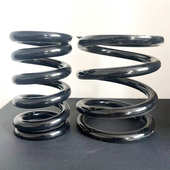 振动筛压缩弹簧 给煤机矿筛钢簧大线径机械不锈钢螺旋减震垫柱