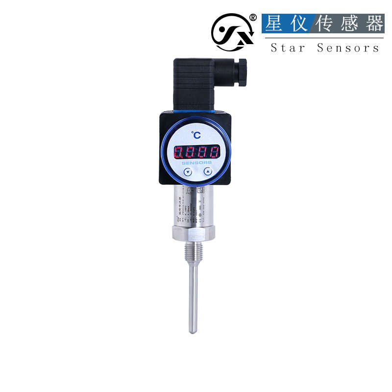 星仪CWDZ11A温度变送器插入一体化气体液体温度传感器PT100热电阻