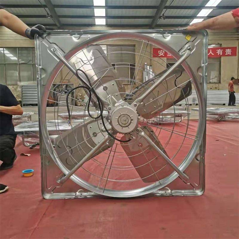 养殖大棚牛舍风机温室牛场风机 牛场悬挂风机 通风换气降温设备