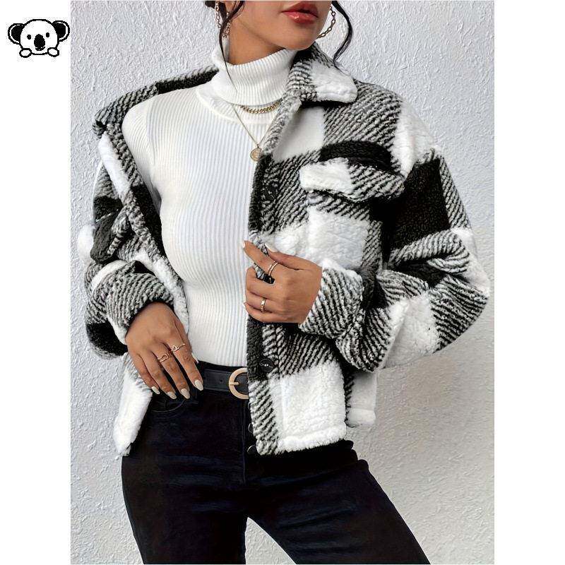 T 35746 Women Fall & Winter Coat Cozy Everyday Wear舒适外套