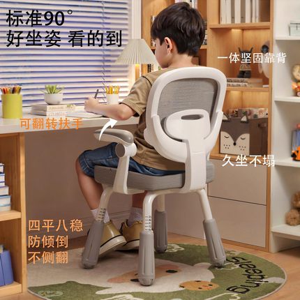 儿童学习椅小学生专用升降书桌写字椅子靠背椅家用可调节座椅凳子