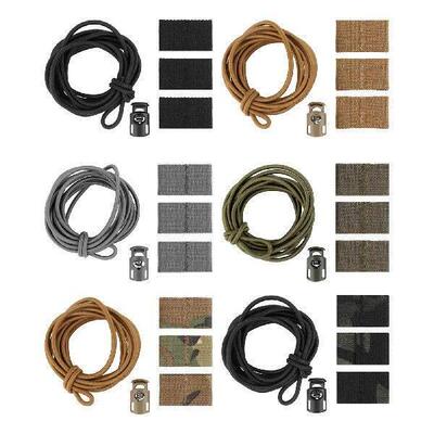 Outdoor Elastic Fastener with Double Webbing Loop