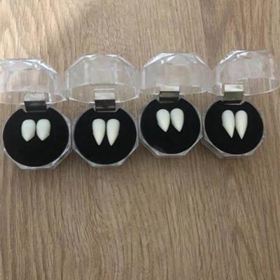 Halloween Vampire Zombie Dentures Ball Props万圣节吸血鬼假牙