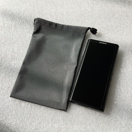 适用索尼ZX300A 苹果iphone ipod 手机通用MP3耳机充电线收纳袋布
