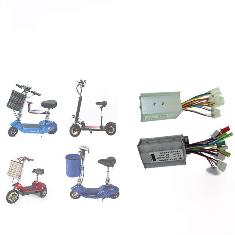 迷你海豚电动滑板车控制器24V36V250W有刷无刷小型车辆配件
