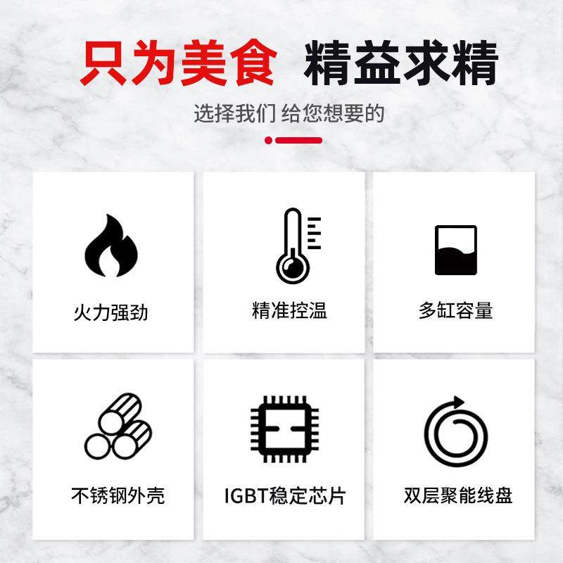 电磁双缸炸炉 炸商用炸立式炉大容量电炸薯条炸鸡连锁餐饮电热锅